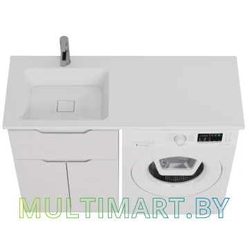 Умывальник Dreja Wing 120 L (чаша слева) картинка 3